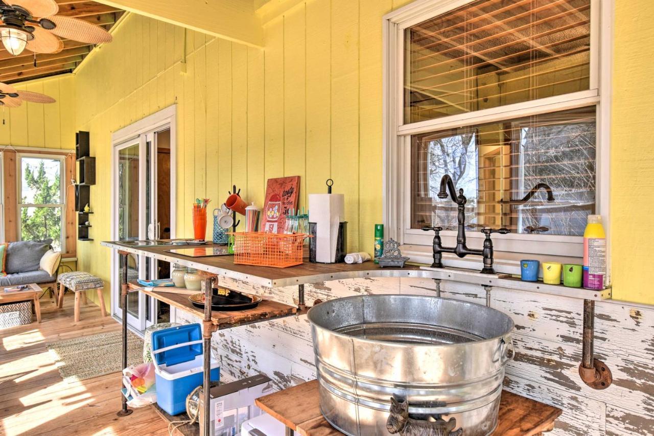 High-End Canalfront Paradise With Dock And Kayaks! Kill Devil Hills Luaran gambar